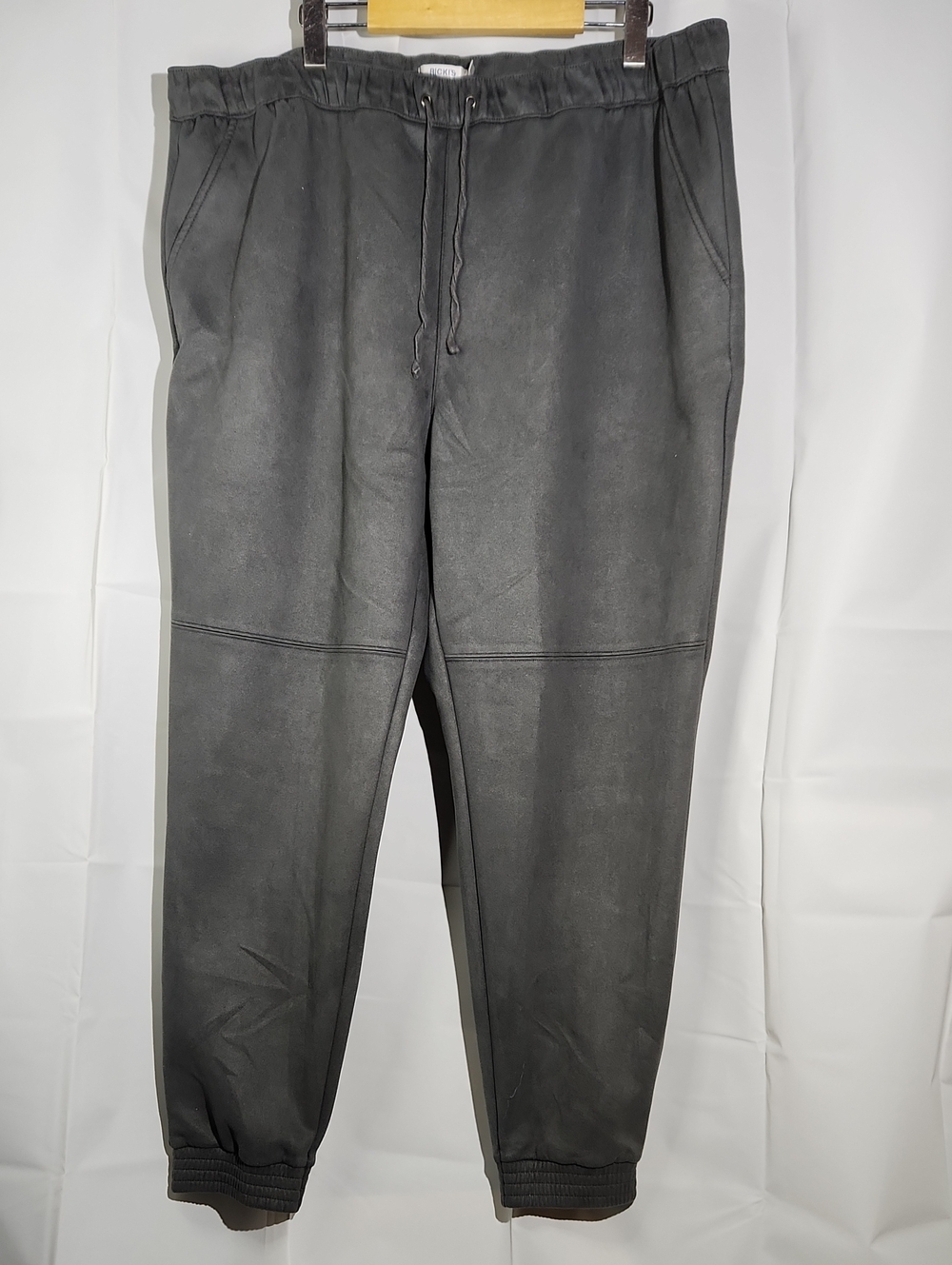 Ricki's Women's Grey Suede Sweatpants - XXL